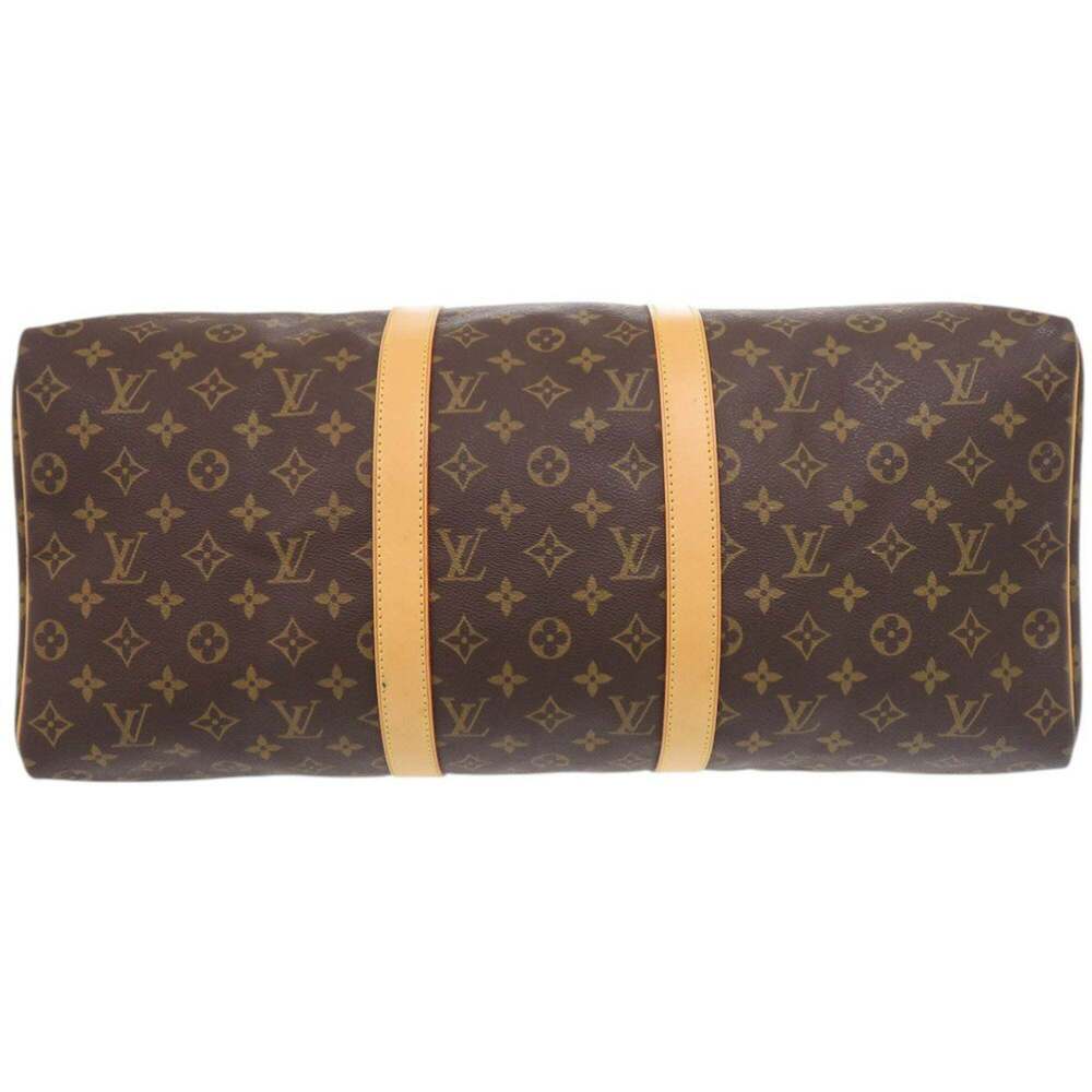 LOUIS VUITTON Brown Monogram Keepall 50 Boston Bag - Picture 3 of 10